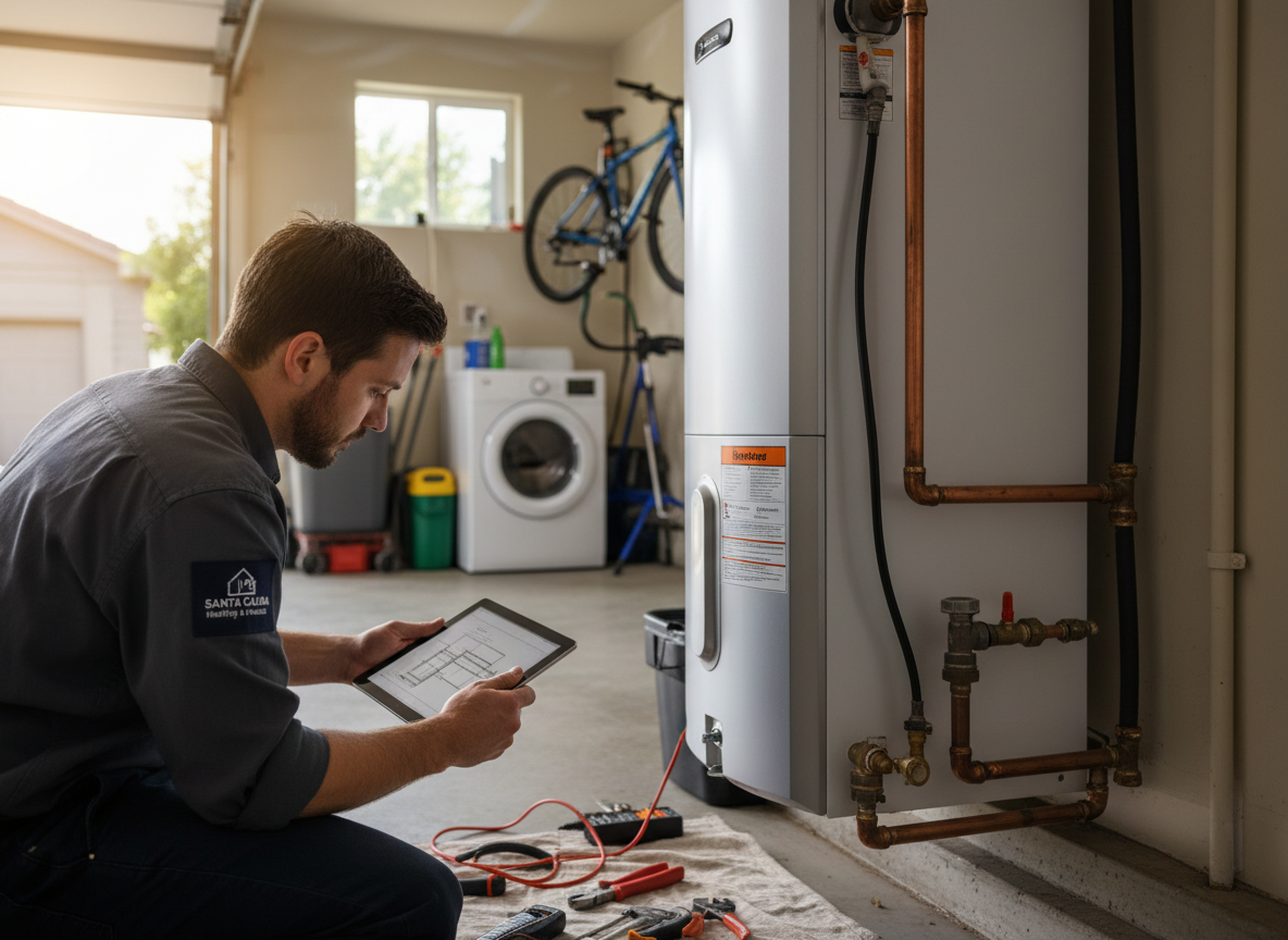 Hybrid Water Heater Repair: What Santa Clara Homeowners Should Expect