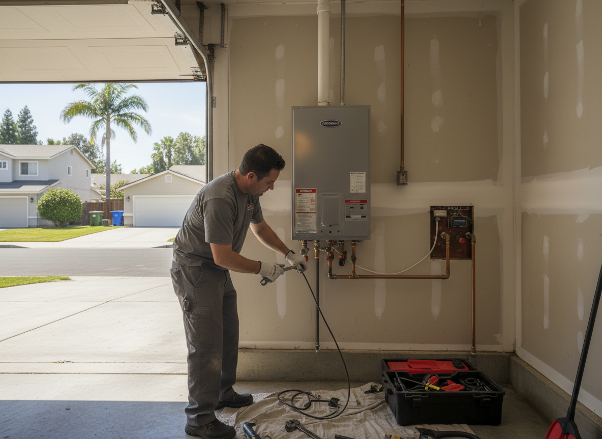 Tankless Water Heater Installation in Santa Clara